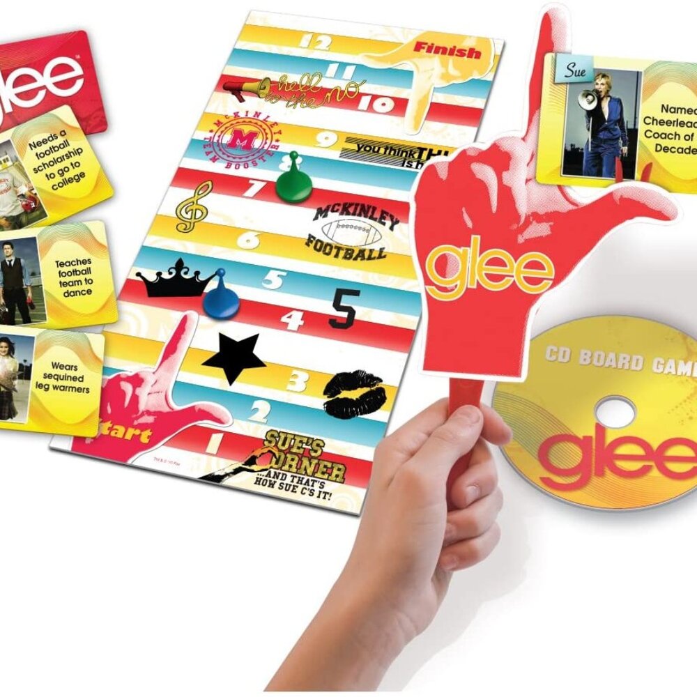 Glee CD Board Game Family Fun by Cardinal Free Your Glee Brand New Sealed